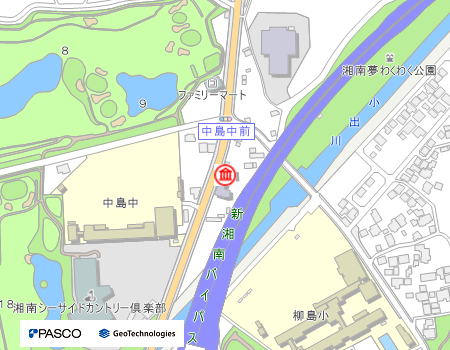 コミュニティセンター湘南（子どもの家「わくわくらんど」）の地図