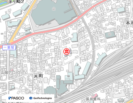 茅ヶ崎地区コミュニティセンター（子どもの家「茅っ子」）の地図