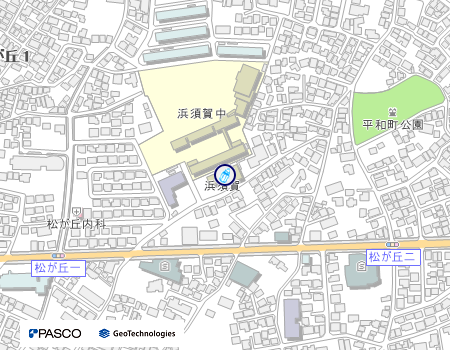 浜須賀保育園の地図