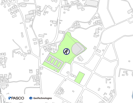 芹沢スポーツ広場の地図
