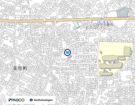 小和田公民館の地図