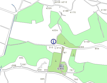 芹沢富士見台の地図