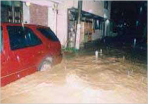 千種川周辺地域の被害状況